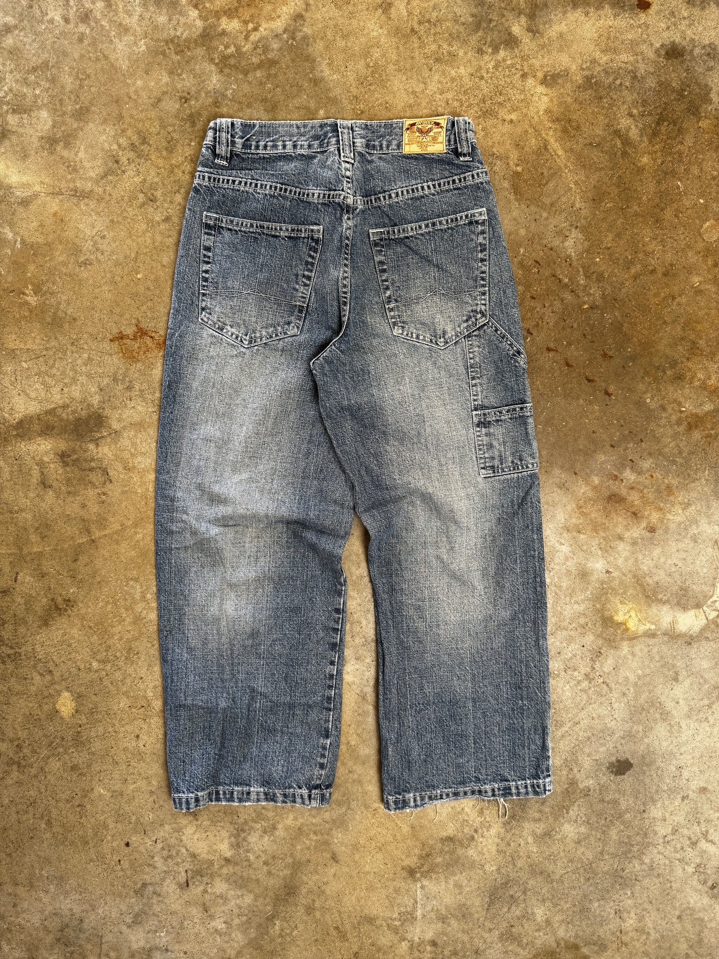 (10) Avirex Denim Baggy Jeans