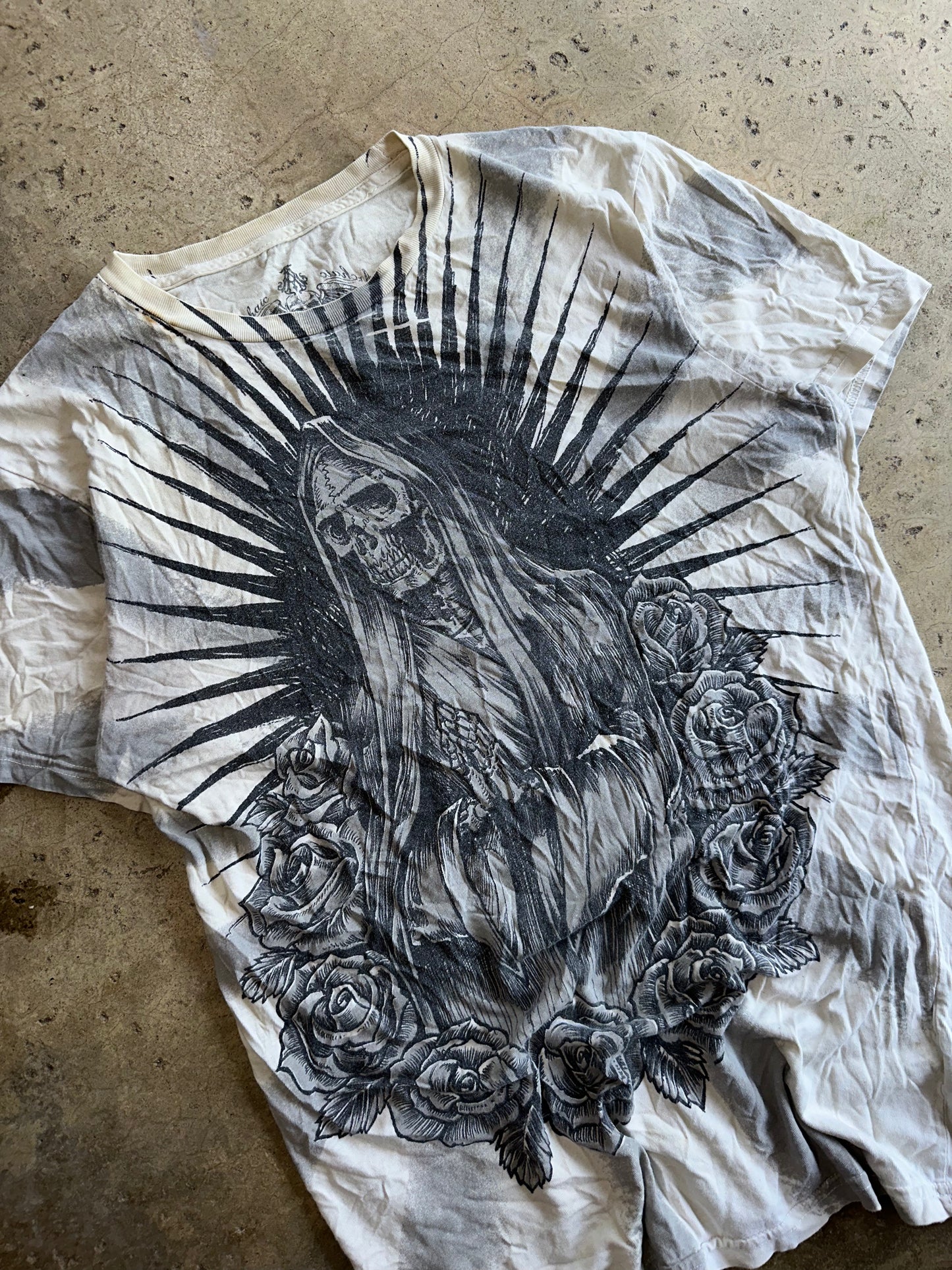 (S) 00s Y2K Archaic AOP Tee
