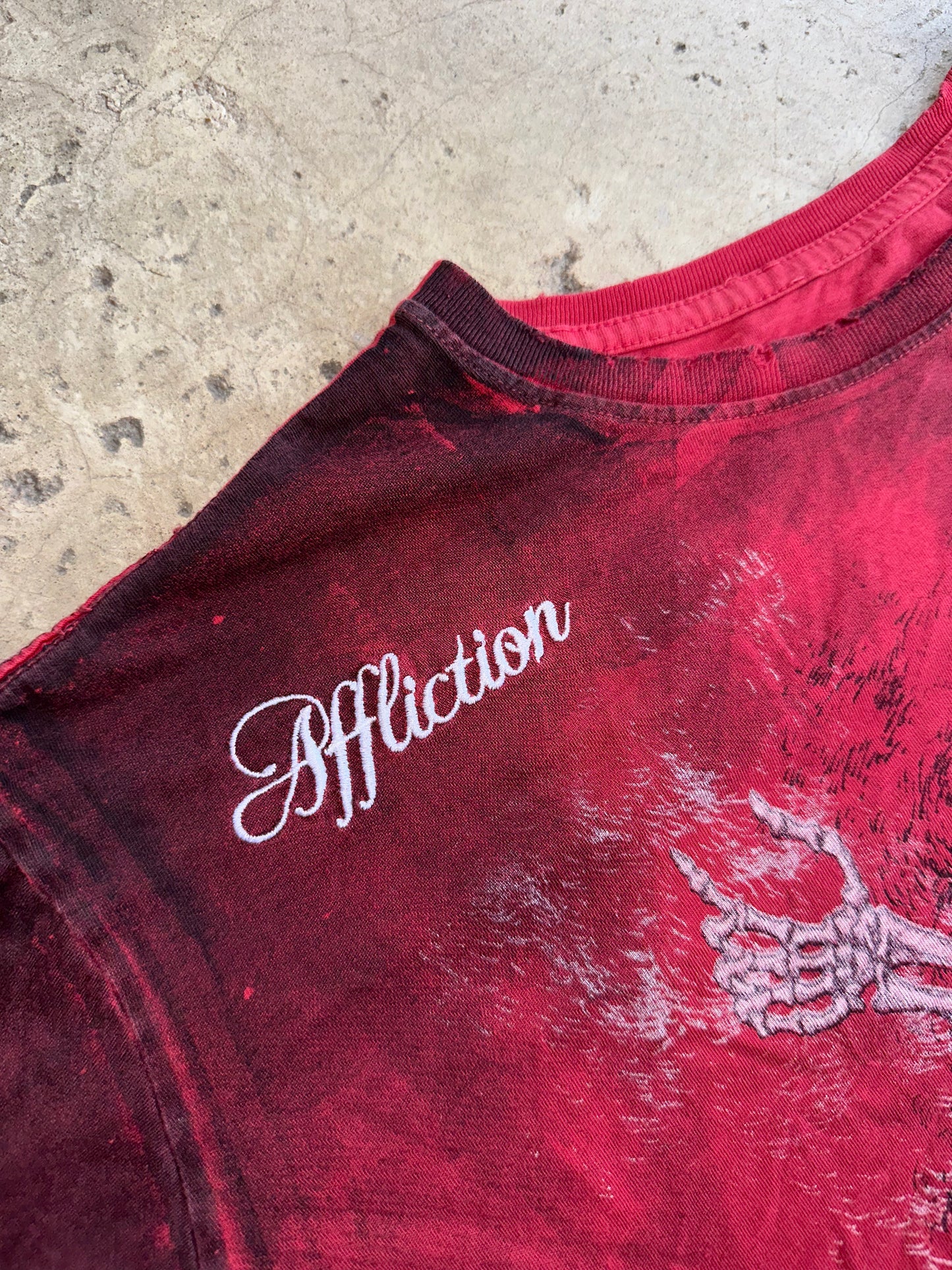 (M) 00s Y2K Affliction AOP Tee