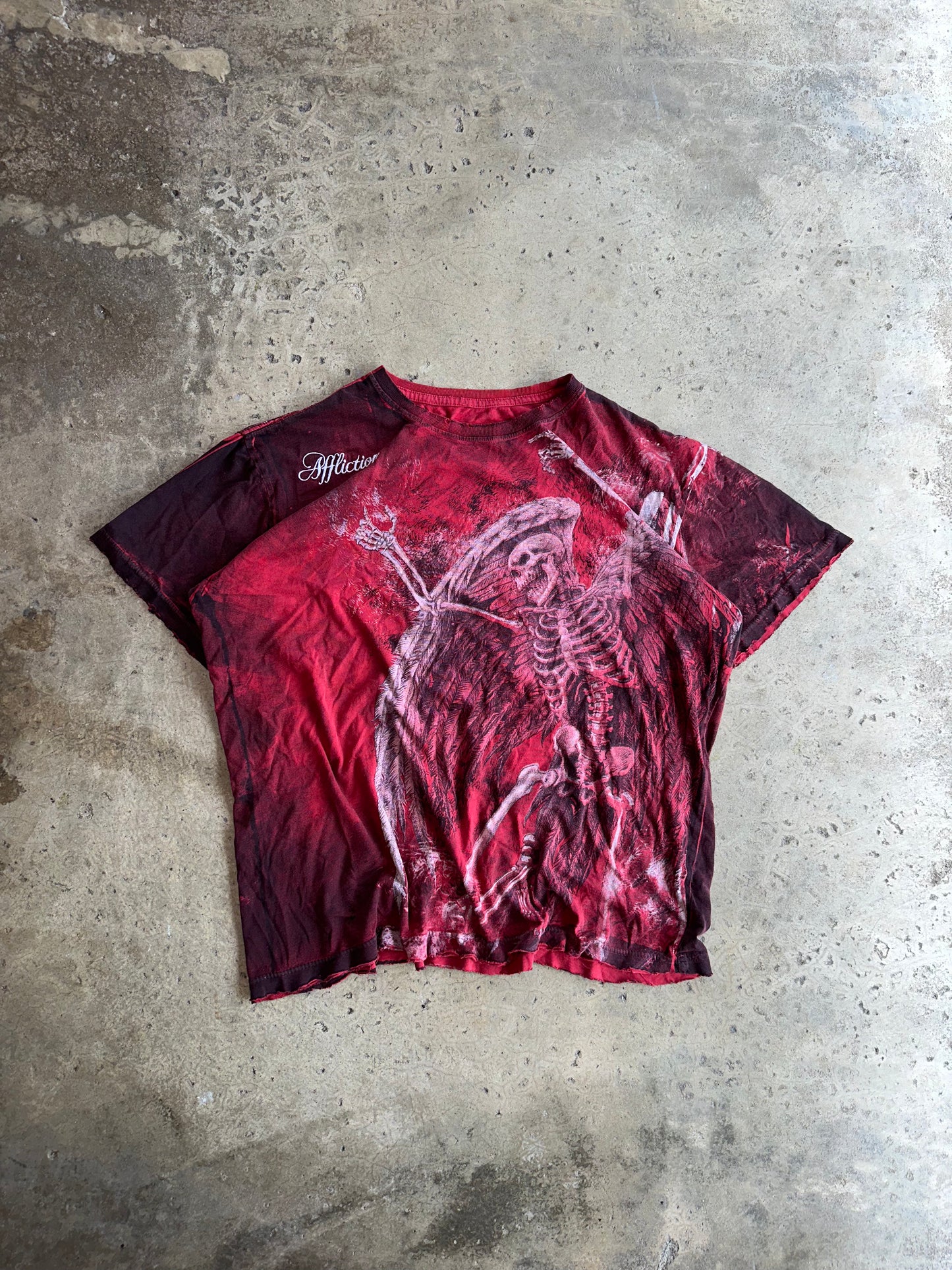 (M) 00s Y2K Affliction AOP Tee