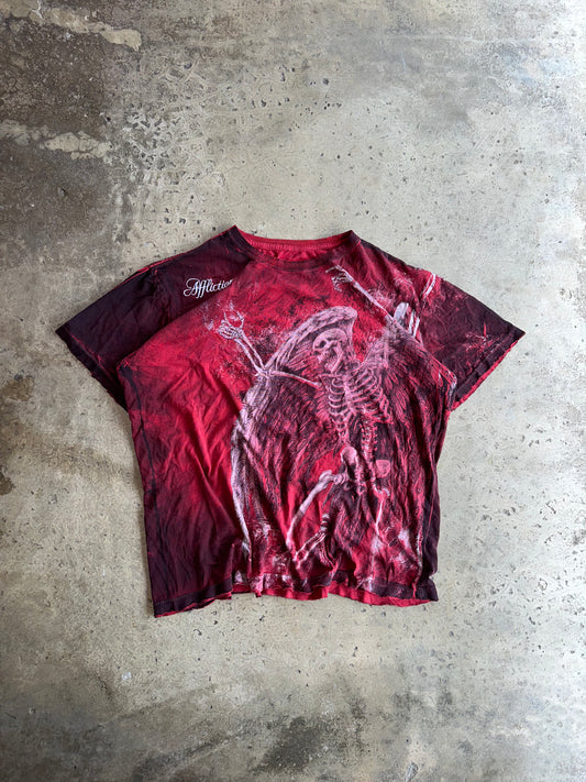 (M) 00s Y2K Affliction AOP Tee
