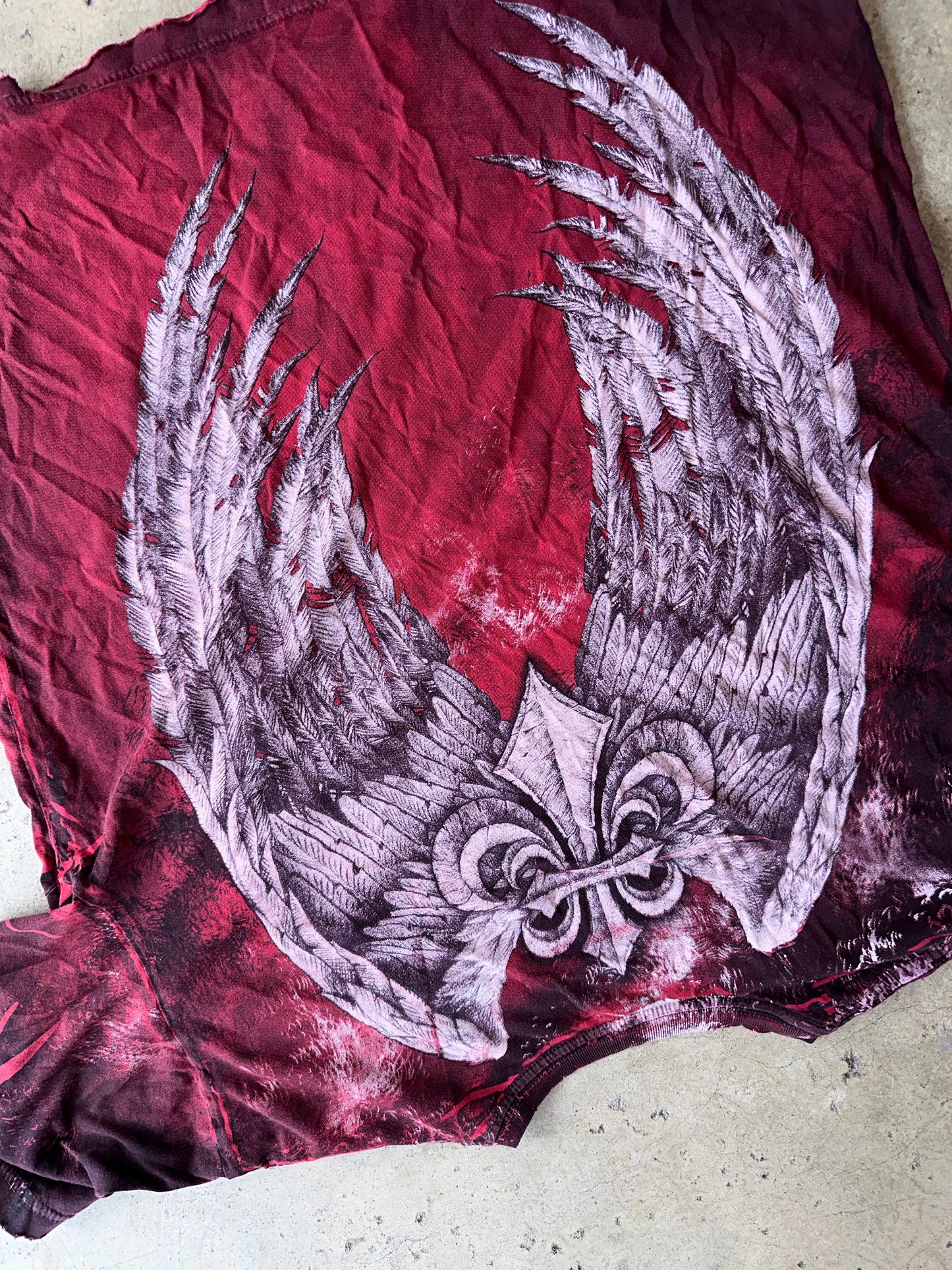 (M) 00s Y2K Affliction AOP Tee