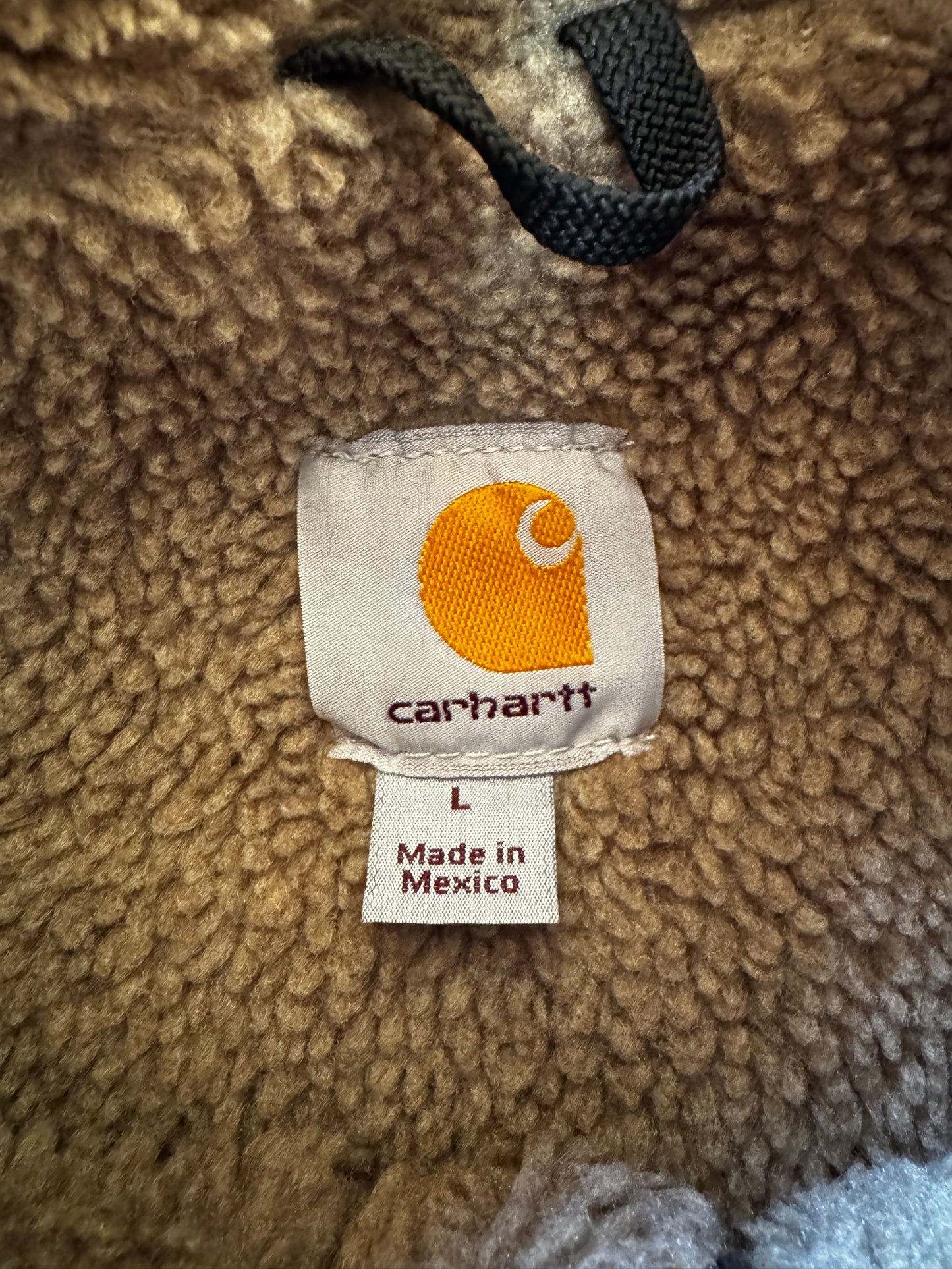(L) Vintage Carhartt Sherpa-Lined Vest