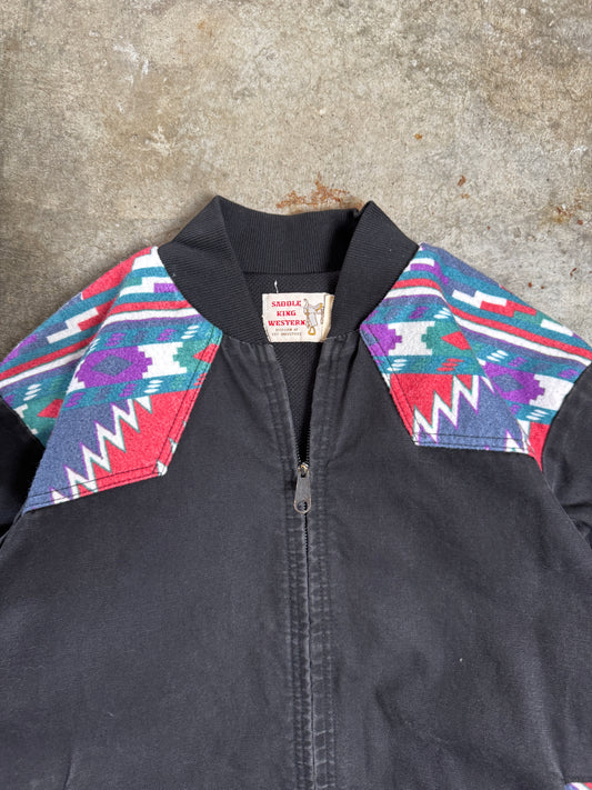 (XL) Vintage Saddle King Aztec Jacket