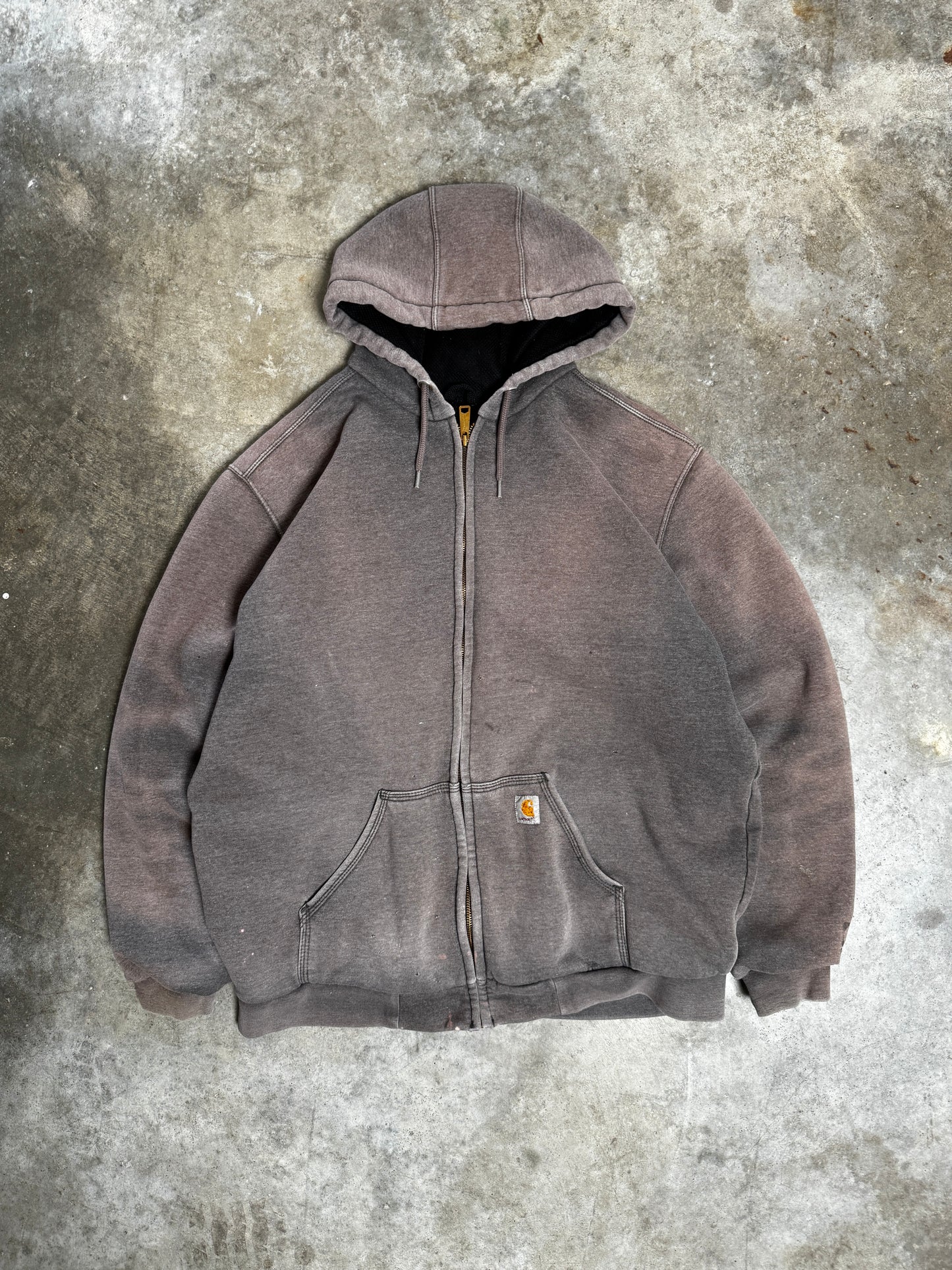 (L) Vintage Faded Carhartt Jacket