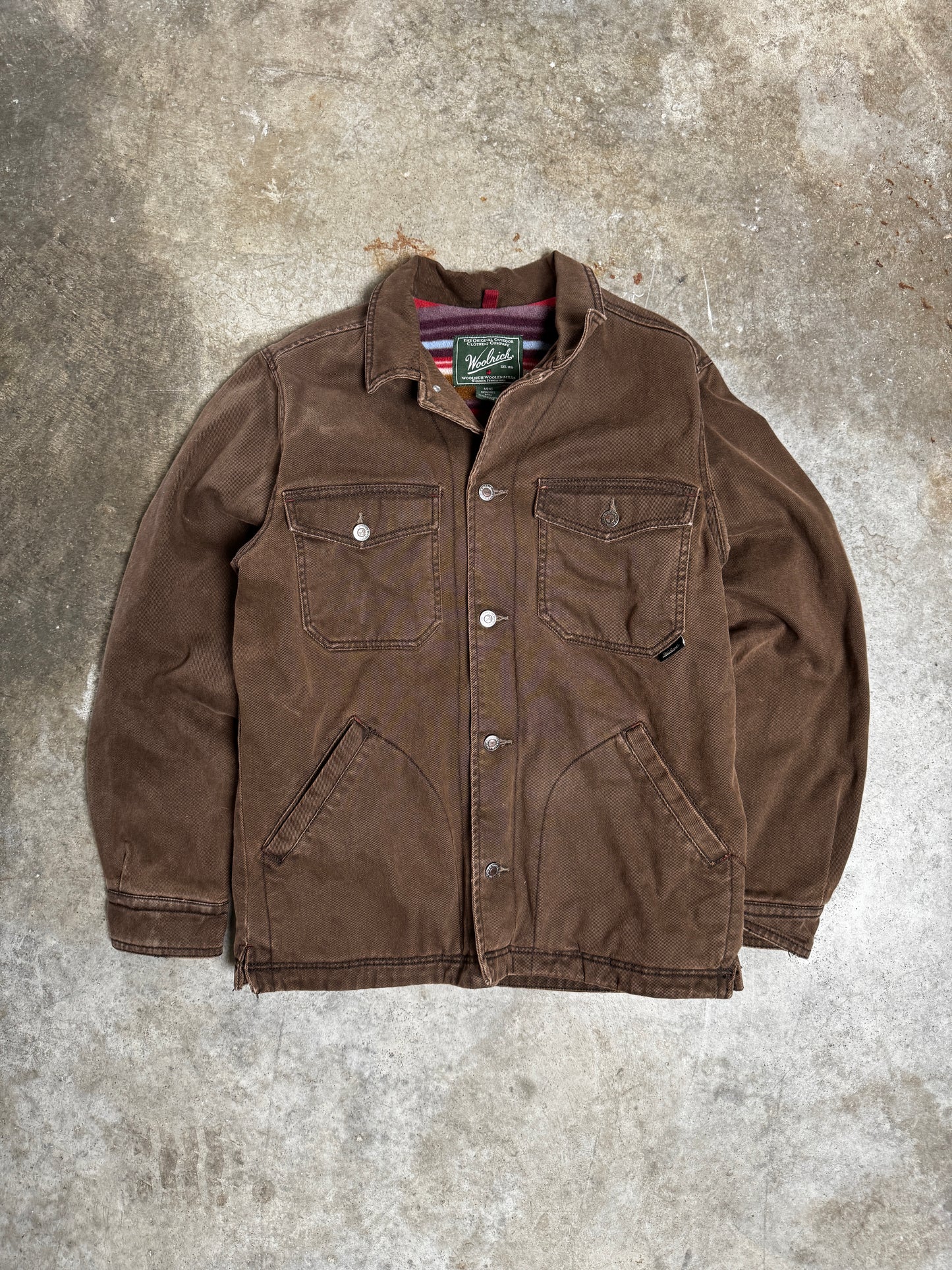 (M) Vintage Woolrich Button-Up Jacket