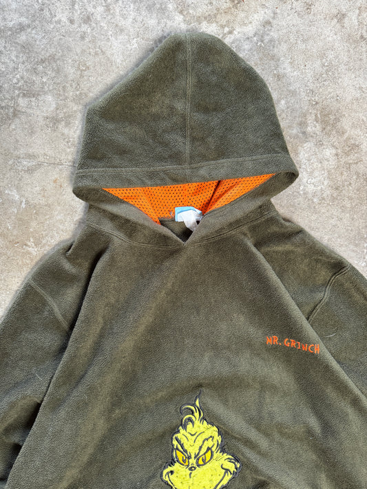 (XL) Vintage 'The Grinch' Fleece Hoodie