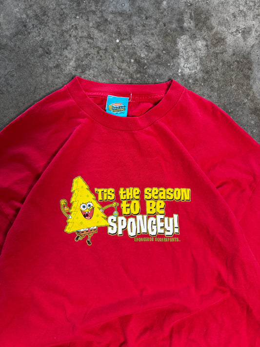 (XL) 2002 Spongebob Christmas Tee