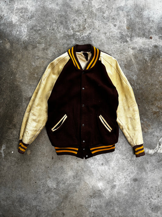 (L) Vintage Essential Varisty Jacket
