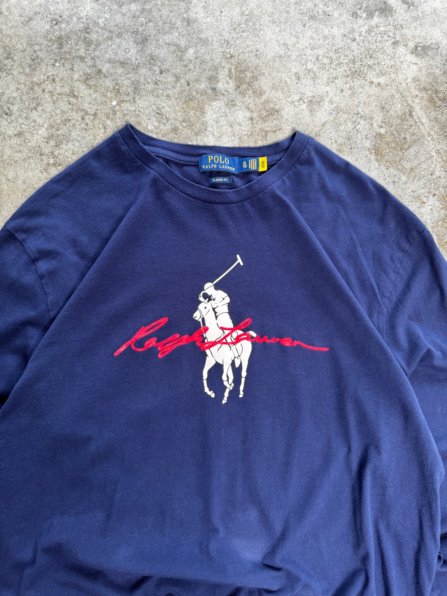 (XL) 00s Polo Longsleeve