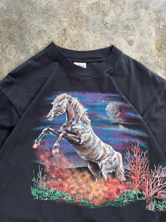 (XL) Vintage Horse AOP Tee