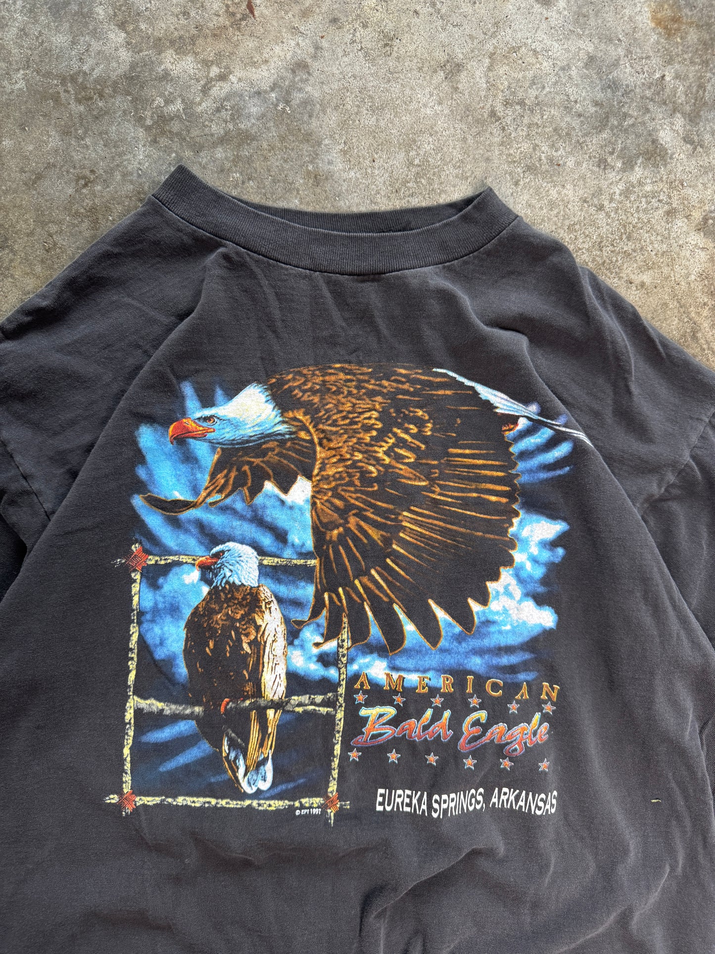 (XL) 1997 Vintage Bald Eagle Tee
