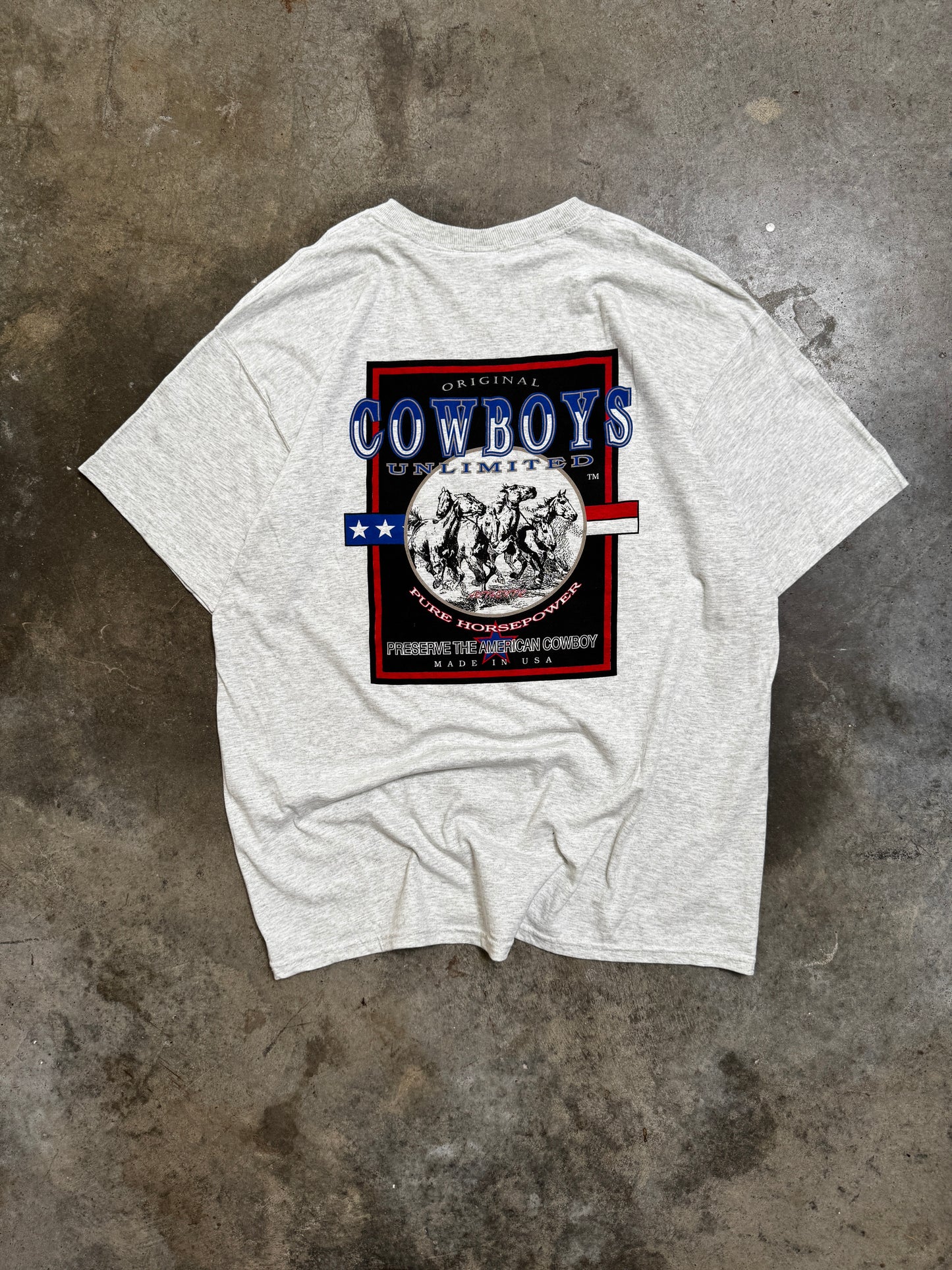 (XL) Vintage Cowboys Tee