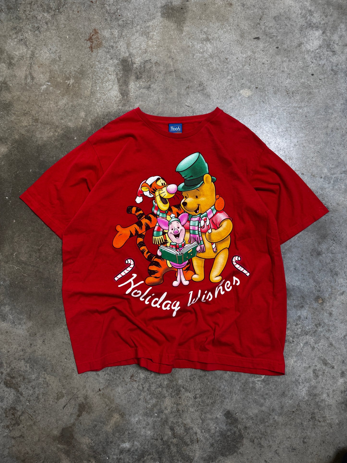 (XXL) Vintage Winnie the Pooh Christmas Tee