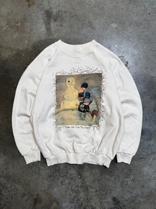 (L) 1996 Winter Snowman Sweatshirt