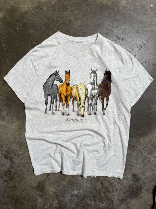 (L) 00s Kentucky Horses Tee