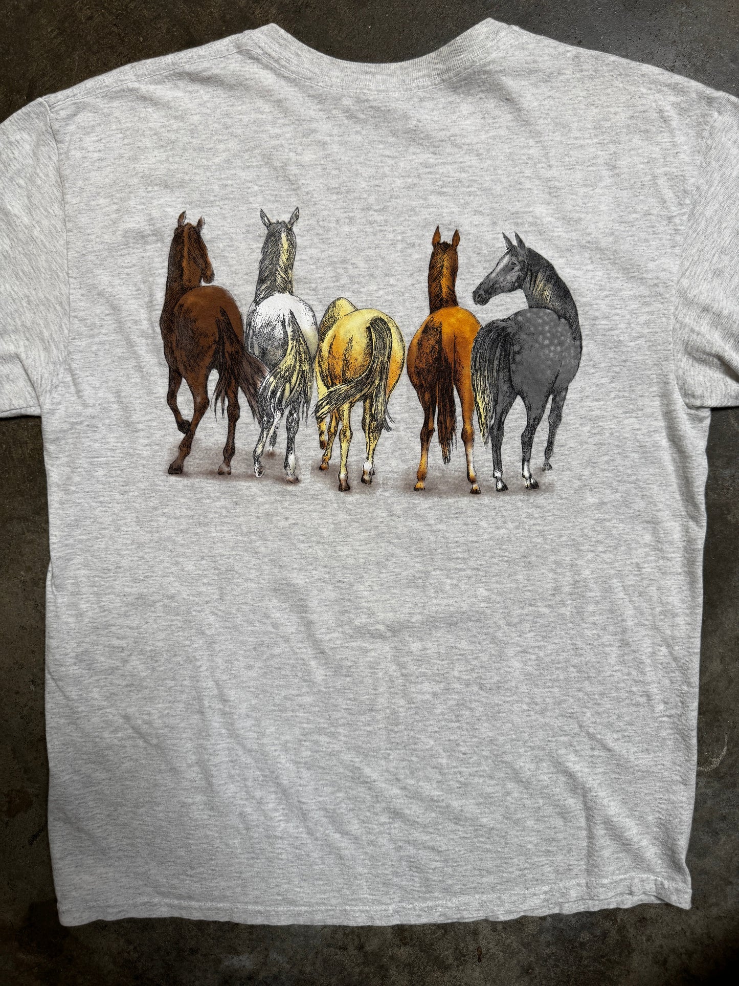 (L) 00s Kentucky Horses Tee