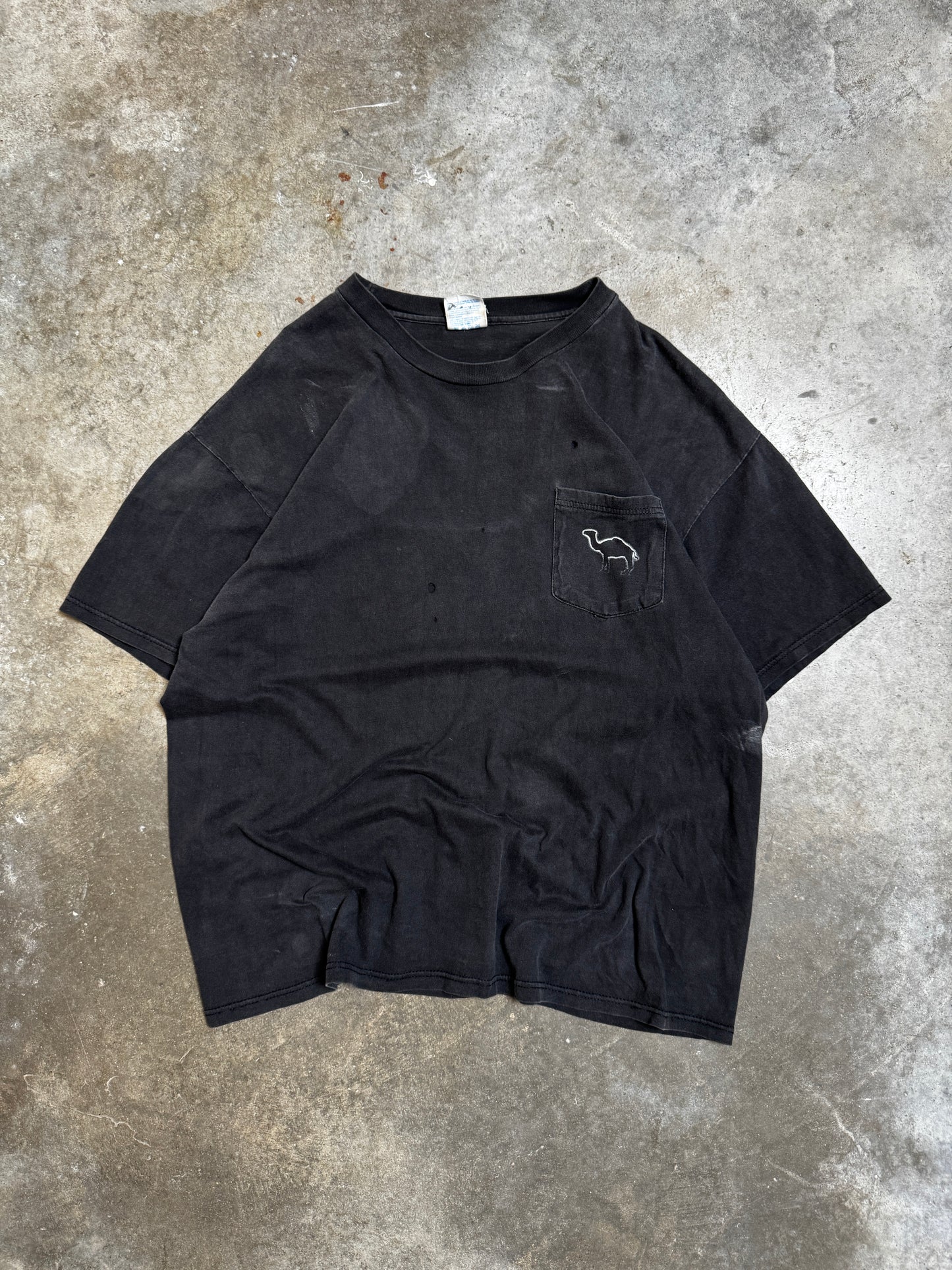 (XL) Vintage Camel Pocket Tee