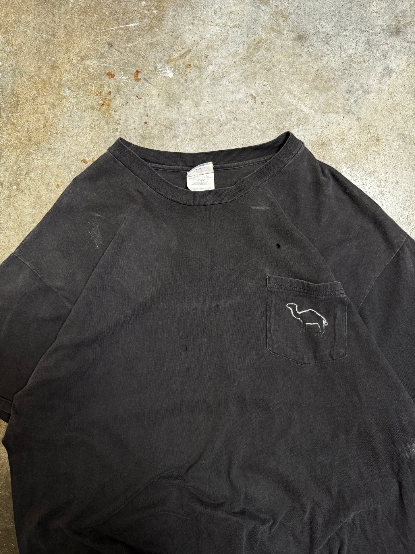 (XL) Vintage Camel Pocket Tee