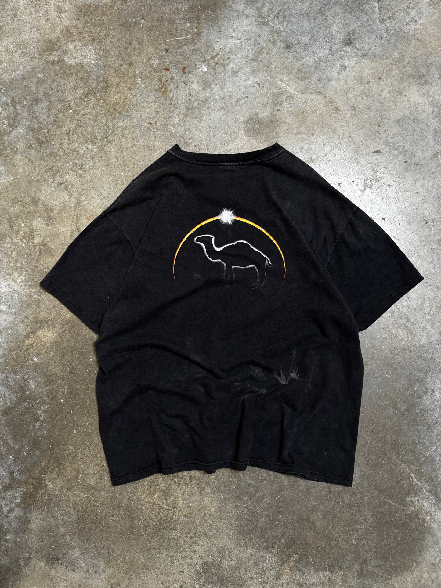 (XL) Vintage Camel Pocket Tee