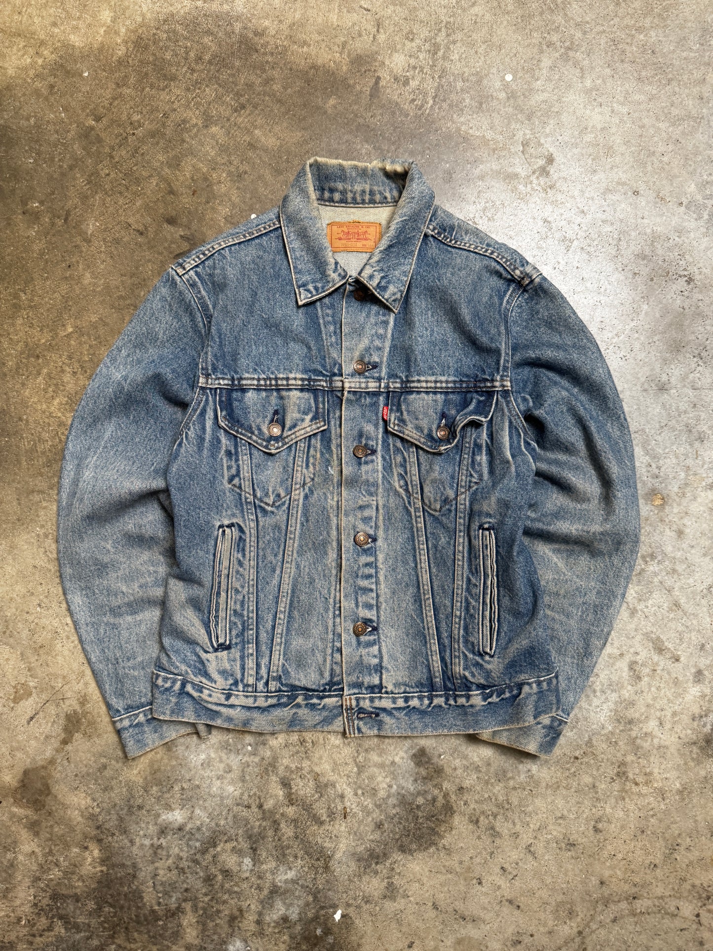 (S) Vintage Levi Denim Jacket