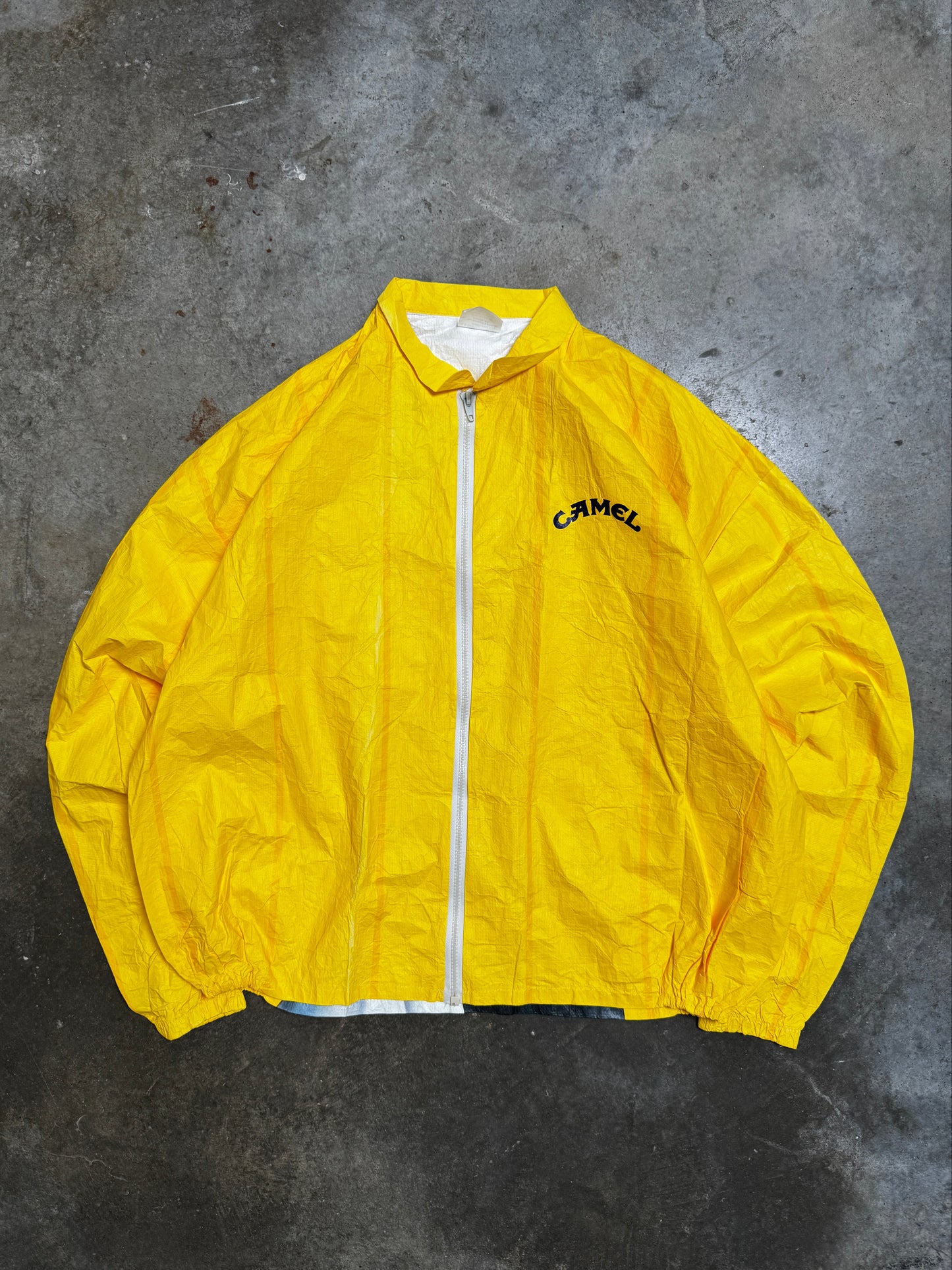 (XL) Vintage Camel Windbreaker