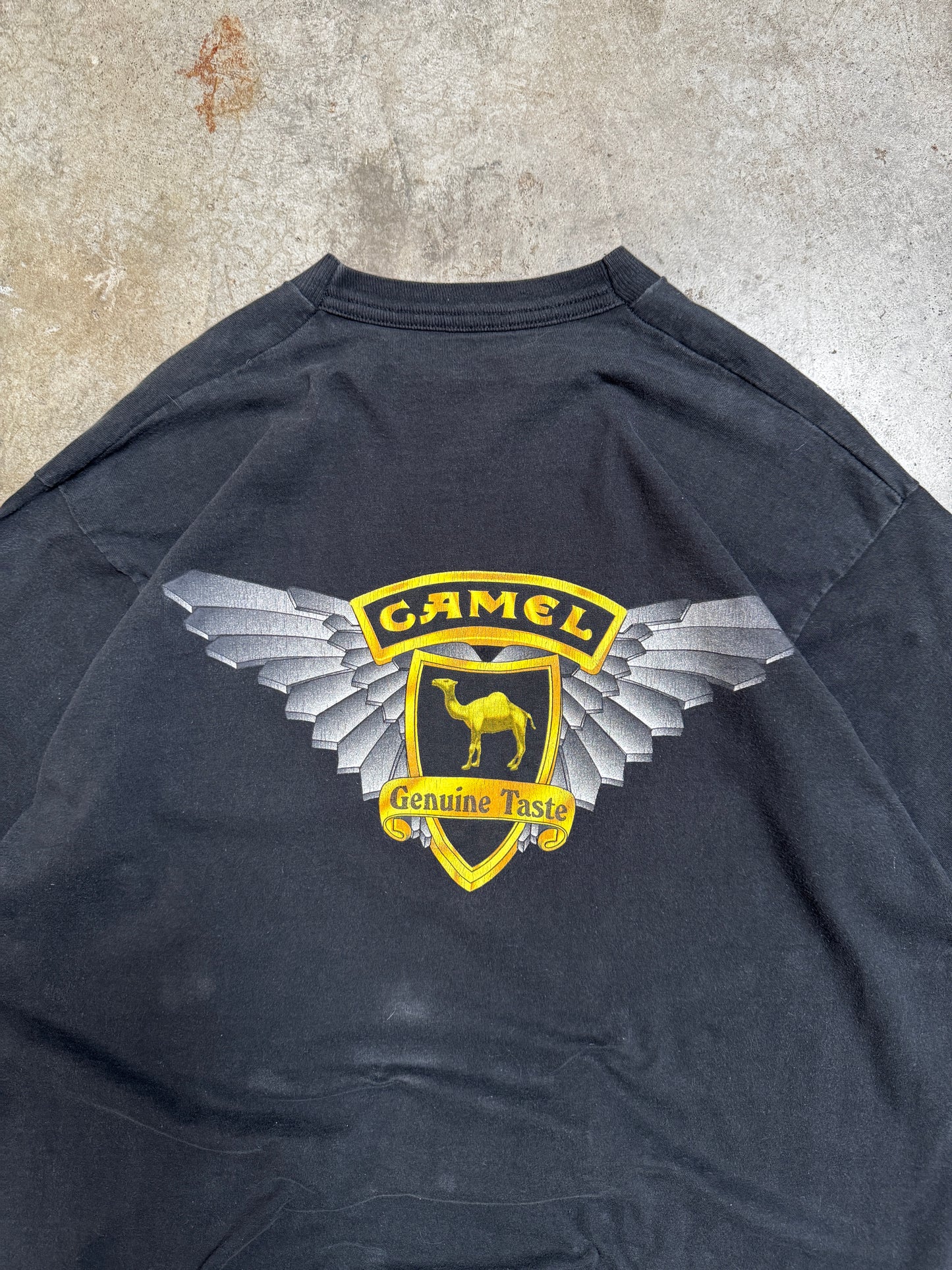 (XL) Vintage Camel Chrome Tee