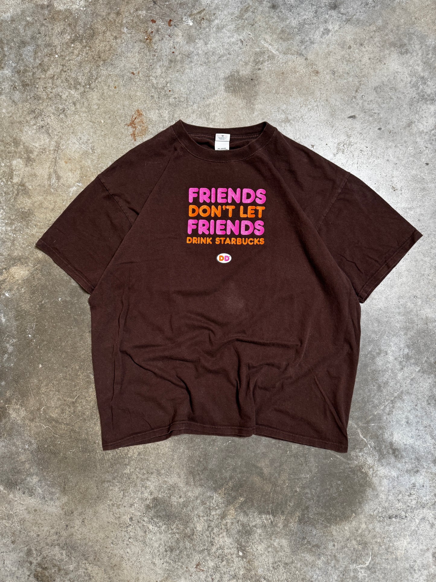 (XXL) Vintage Dunkin Donuts Tee