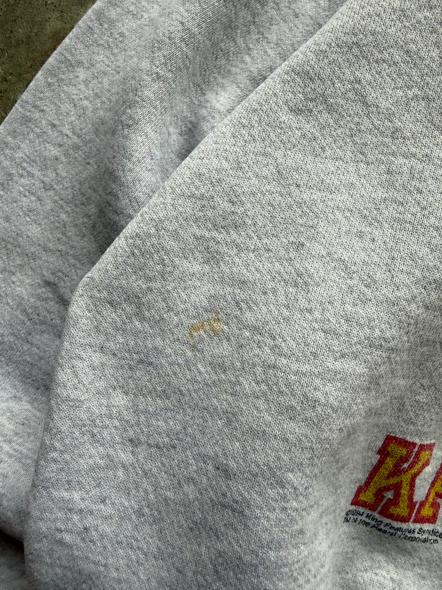 (L) Vintage 90s Betty Boop Chiefs Sweatshirt