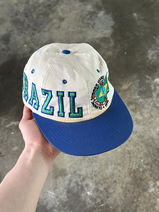(OS) Vintage Brazil Olympics Hat