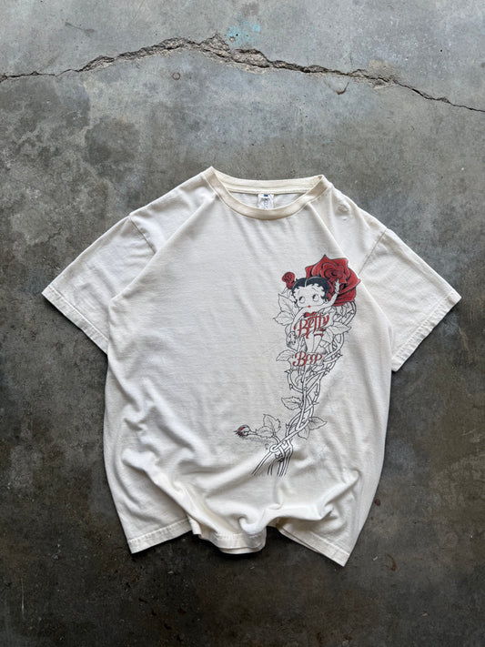 (M) 2009 Betty Boop Rose Tee