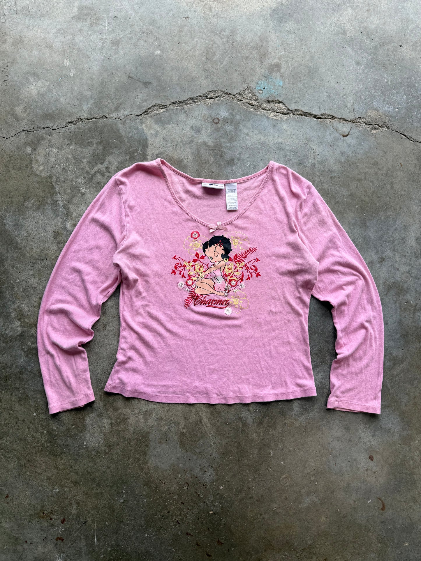 (L) 2007 Betty Boop Charmer Longsleeve