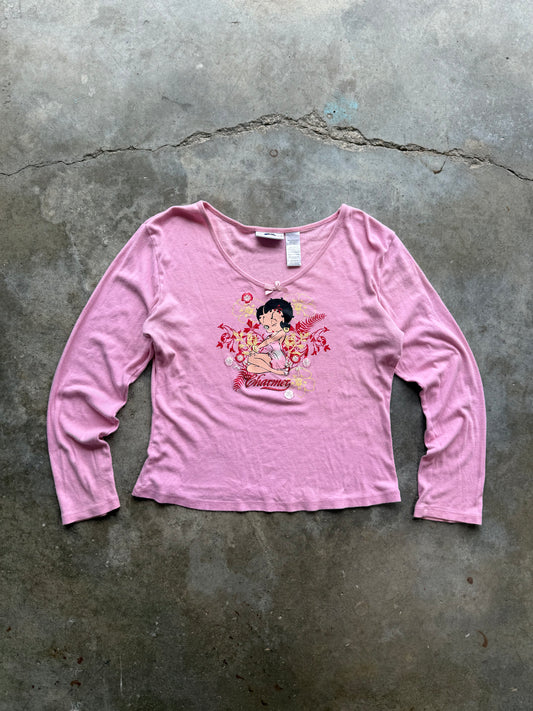 (L) 2007 Betty Boop Charmer Longsleeve