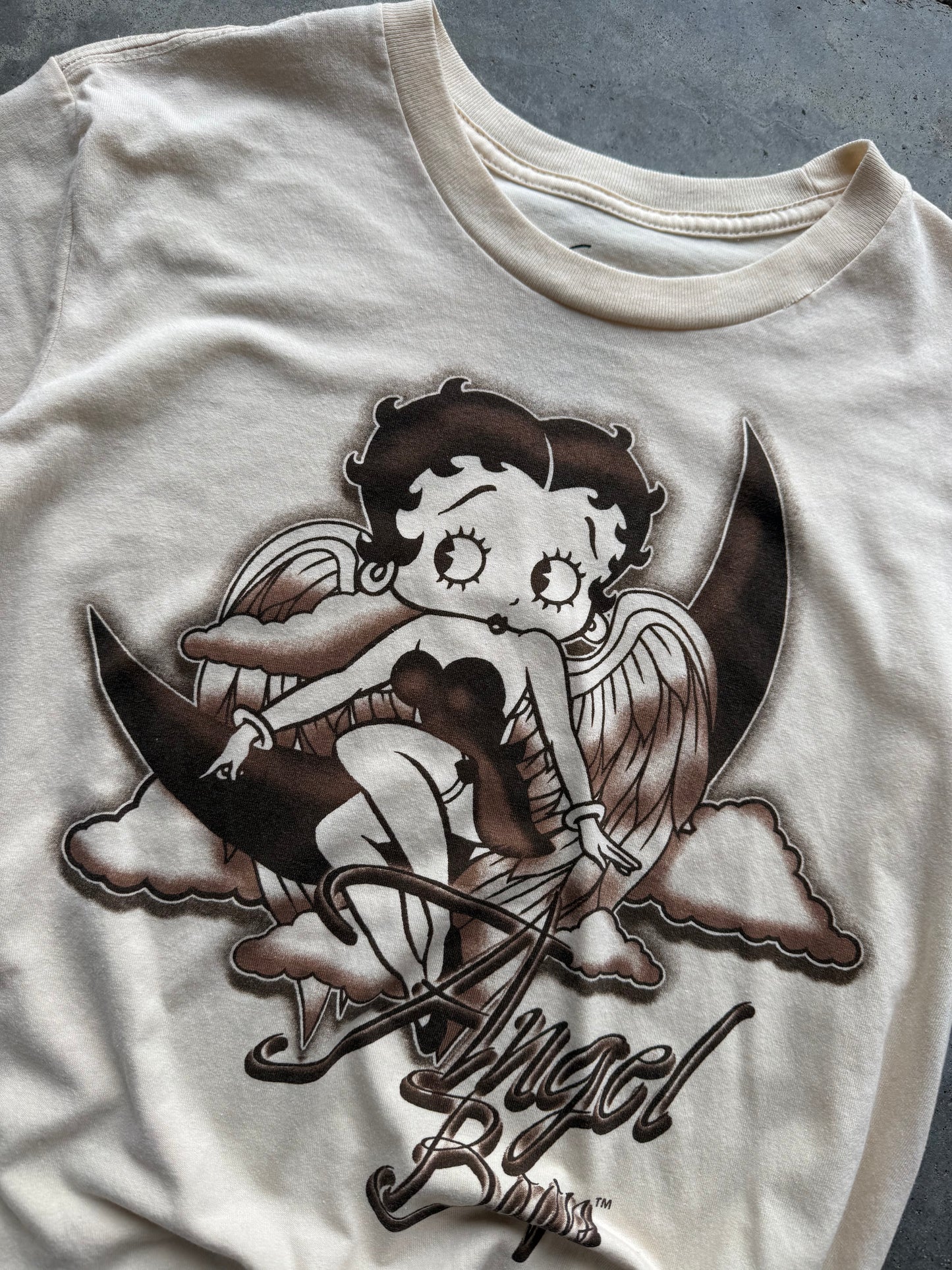 (XS) 00s Betty Boop Angel Tee