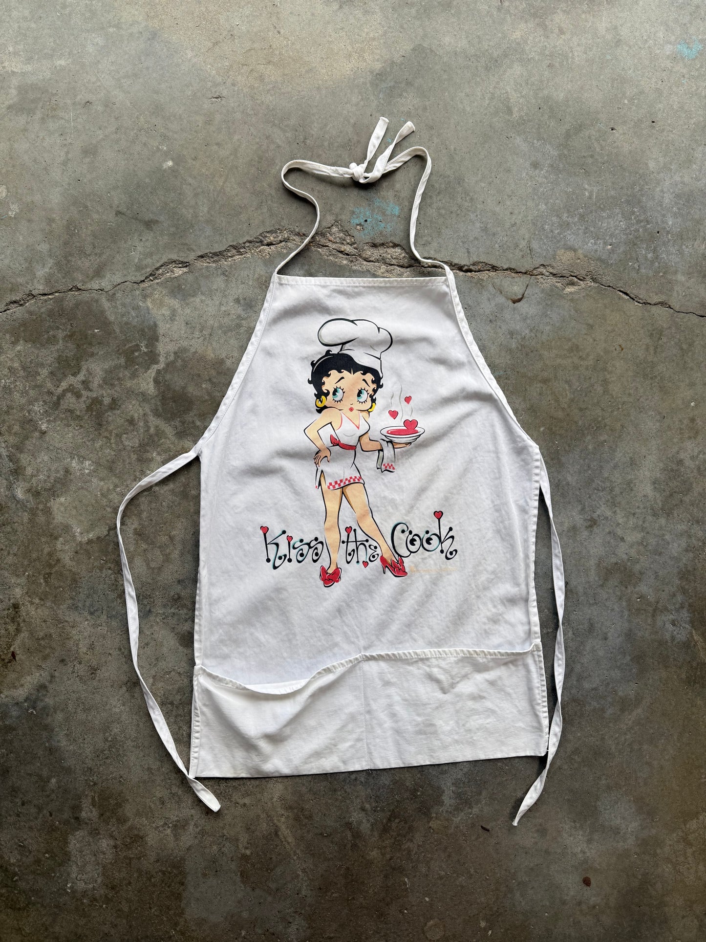 (OS) Vintage Betty Boop Cook Apron