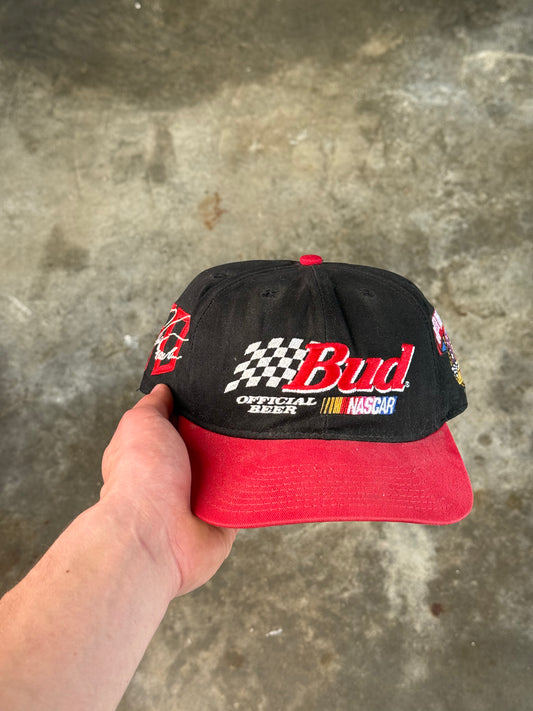 (OS) Vintage Budweiser Racing Hat