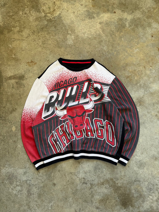 (XL) 00s Bulls AOP Sweatshirt