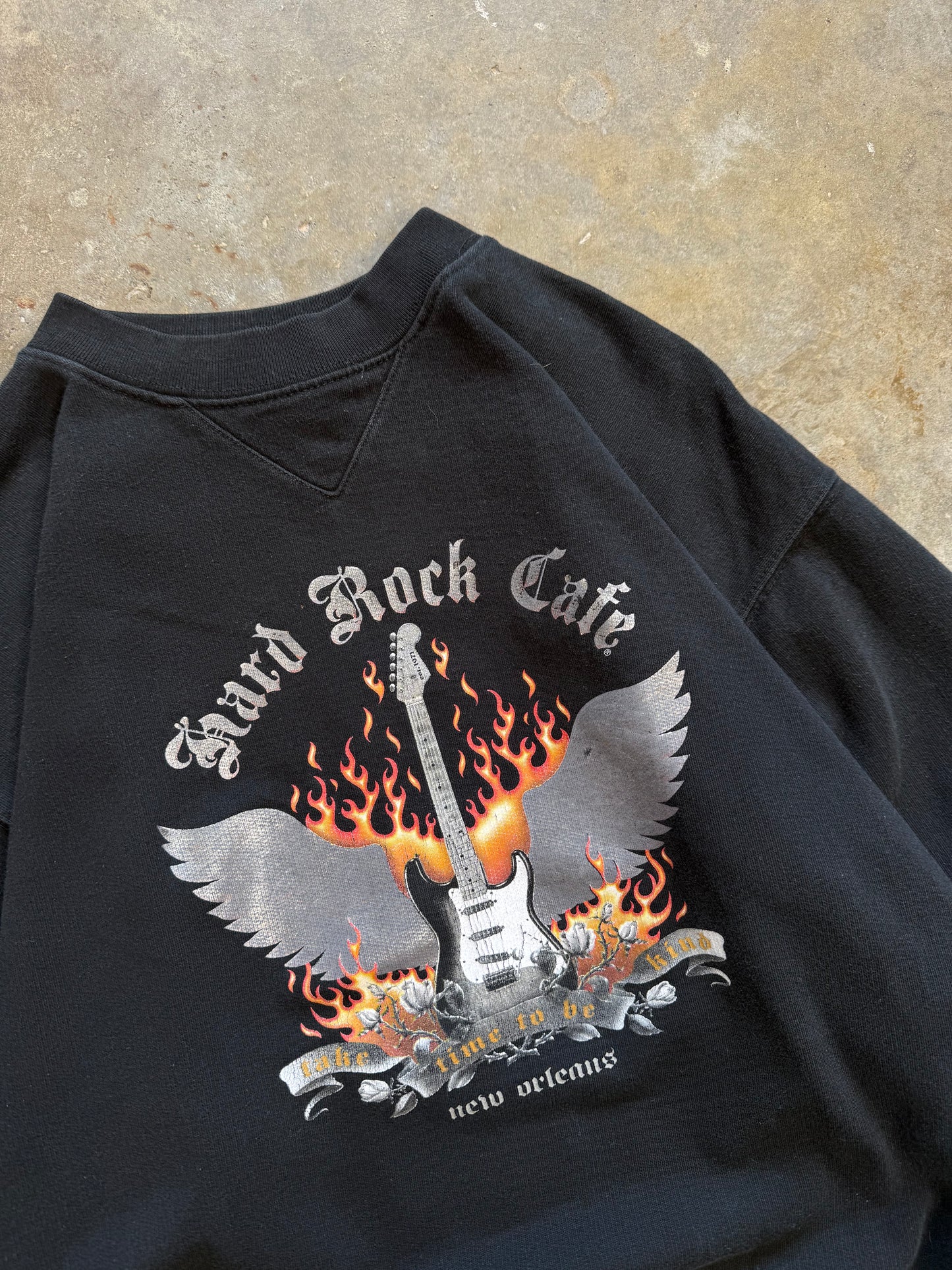 (M) 00s Hard Rock Cafe Sweatshirt
