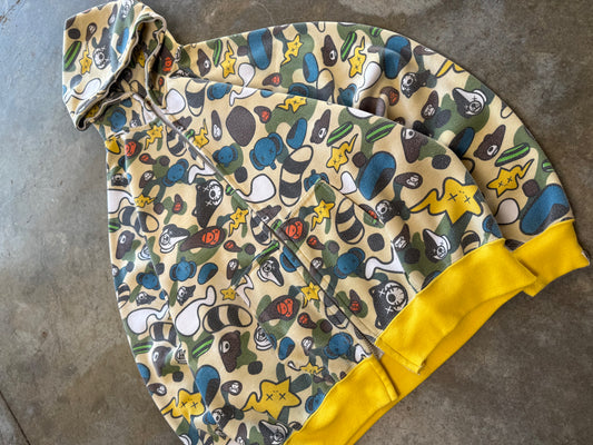 (XL) 00s Bape Baby Milo Full-Zip Jacket