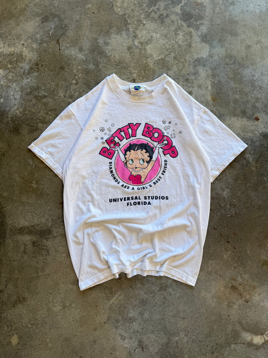 (XL) 1998 Vintage Betty Boop Diamonds Tee