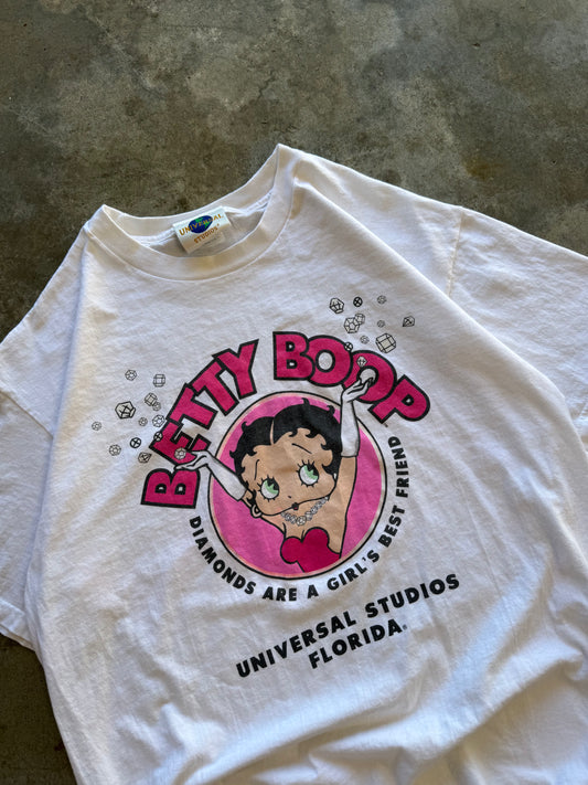 (XL) 1998 Vintage Betty Boop Diamonds Tee