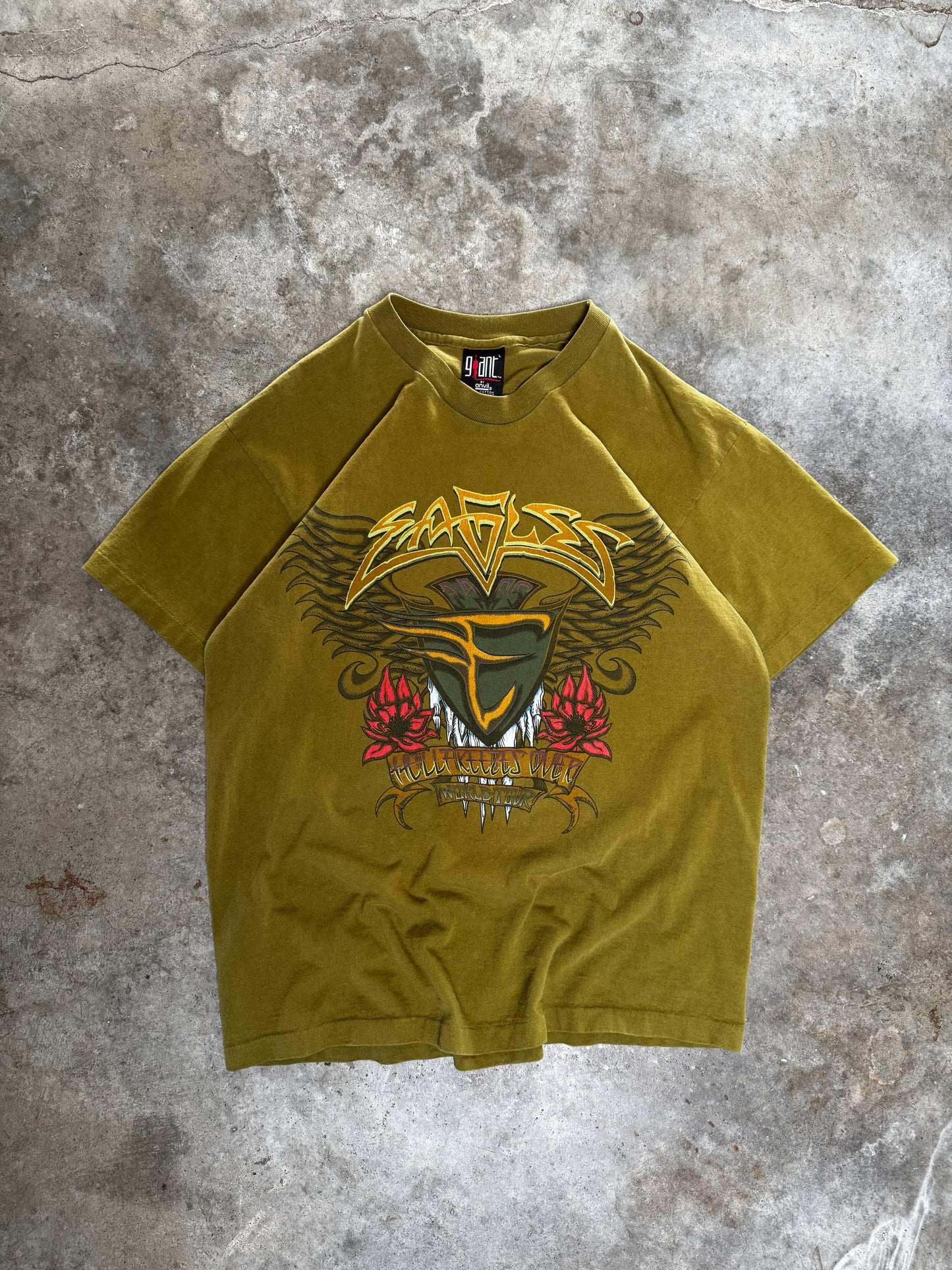 (L) Vintage 1995 Eagles Band Tee