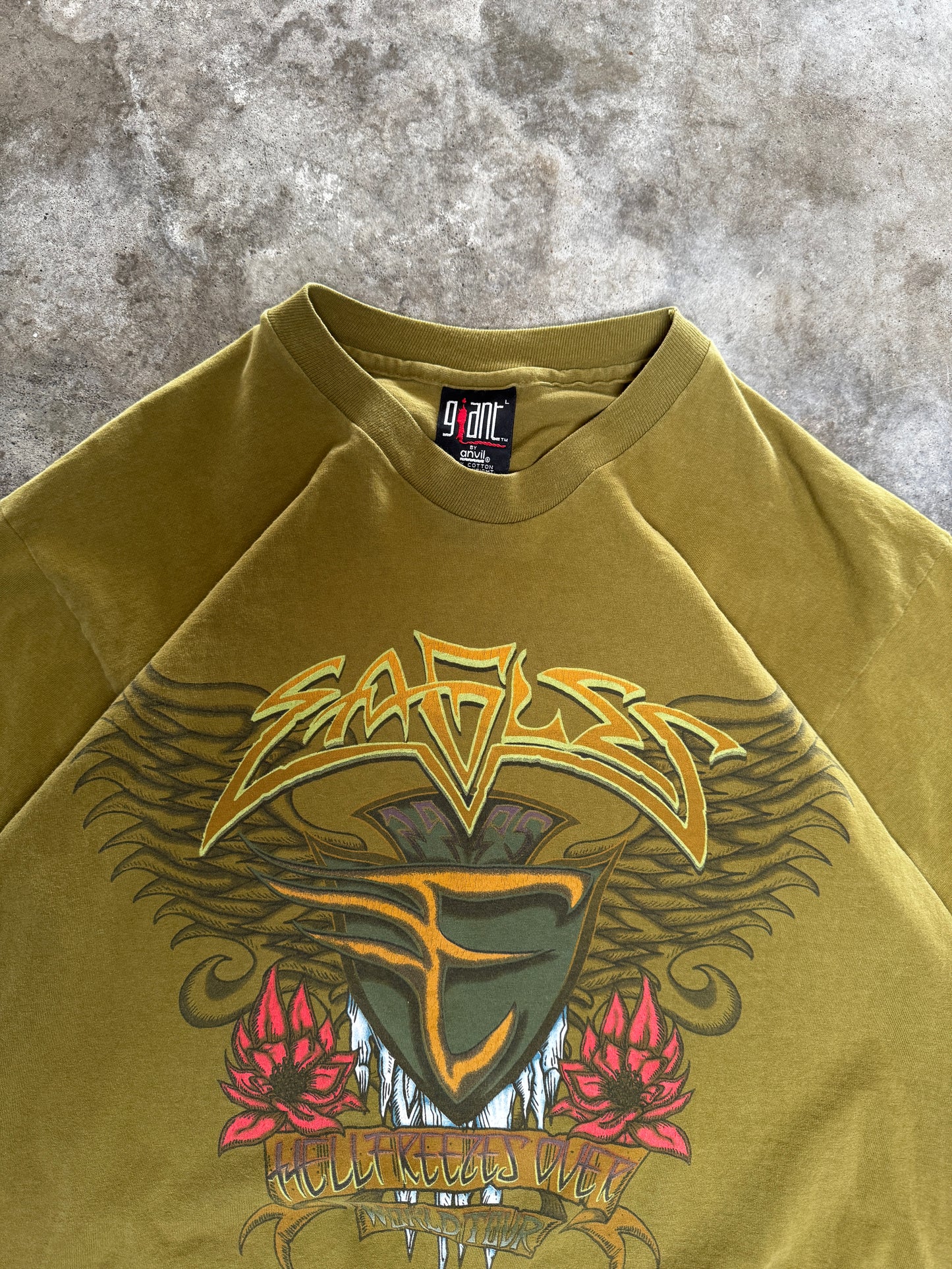 (L) Vintage 1995 Eagles Band Tee