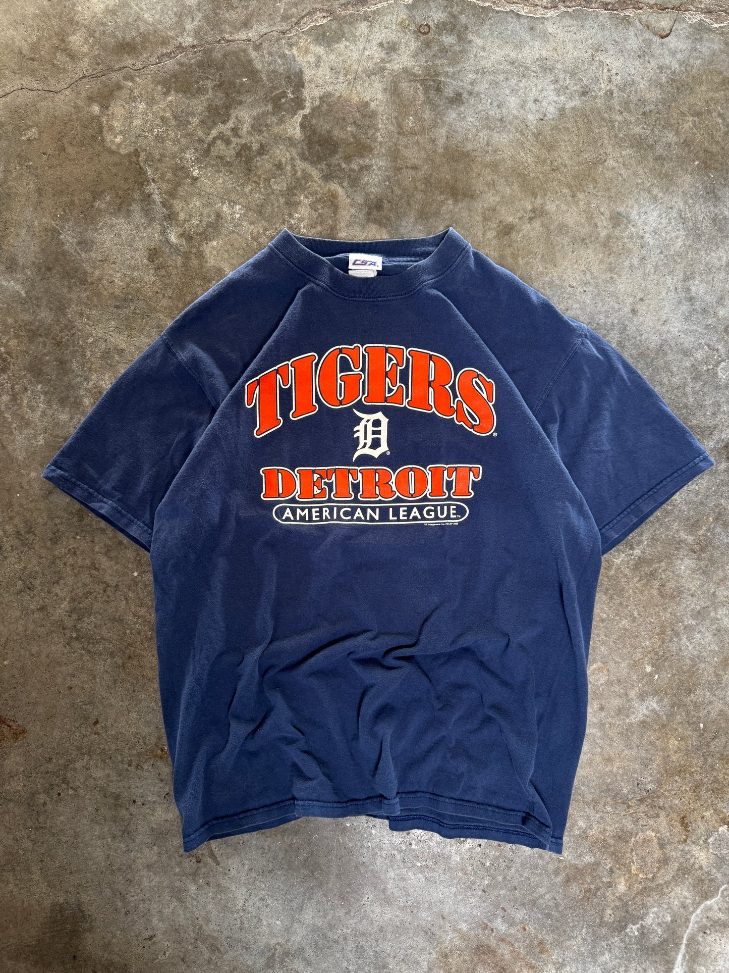 (XL) Vintage Detroit Tigers Baseball Tee