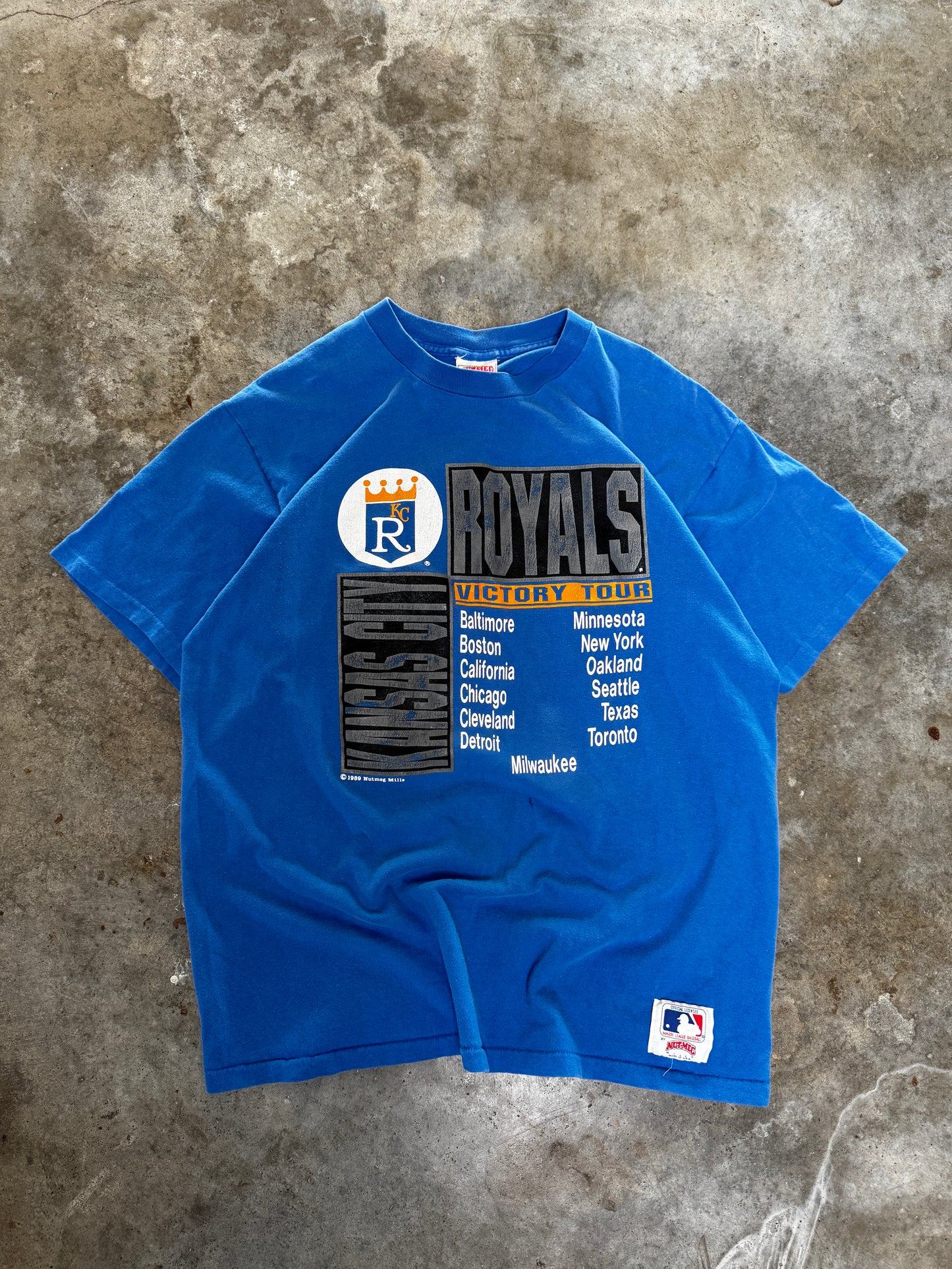 (XL) Vintage 1989 KC Royals Baseball Tee