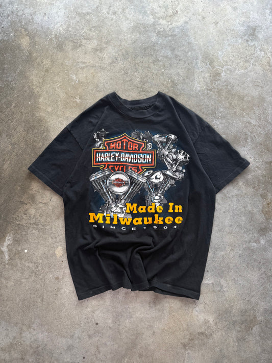 (L) 1992 Harley Davidson Tee