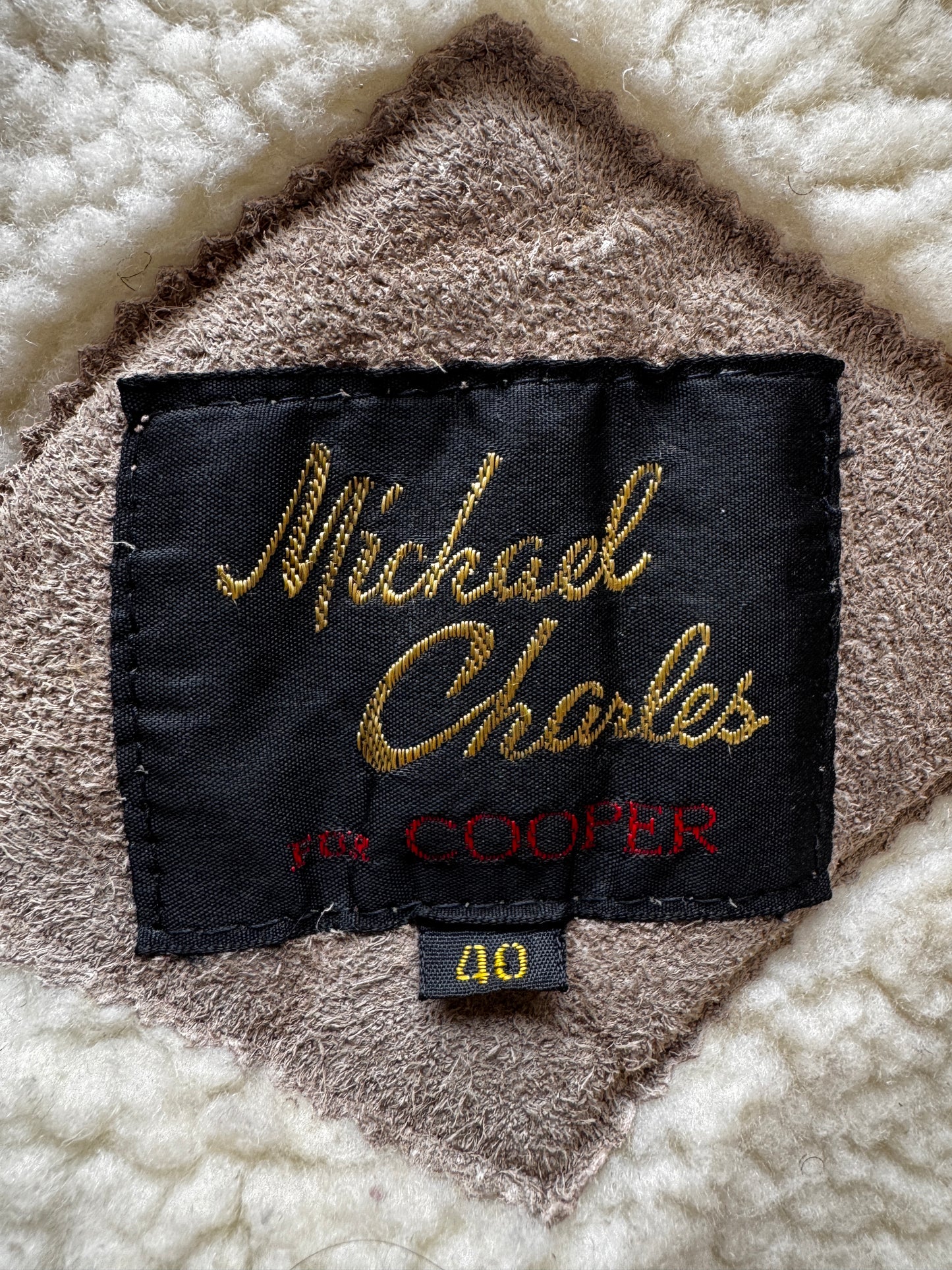 (M) Michael Charles Sherpa-Lined Jacket