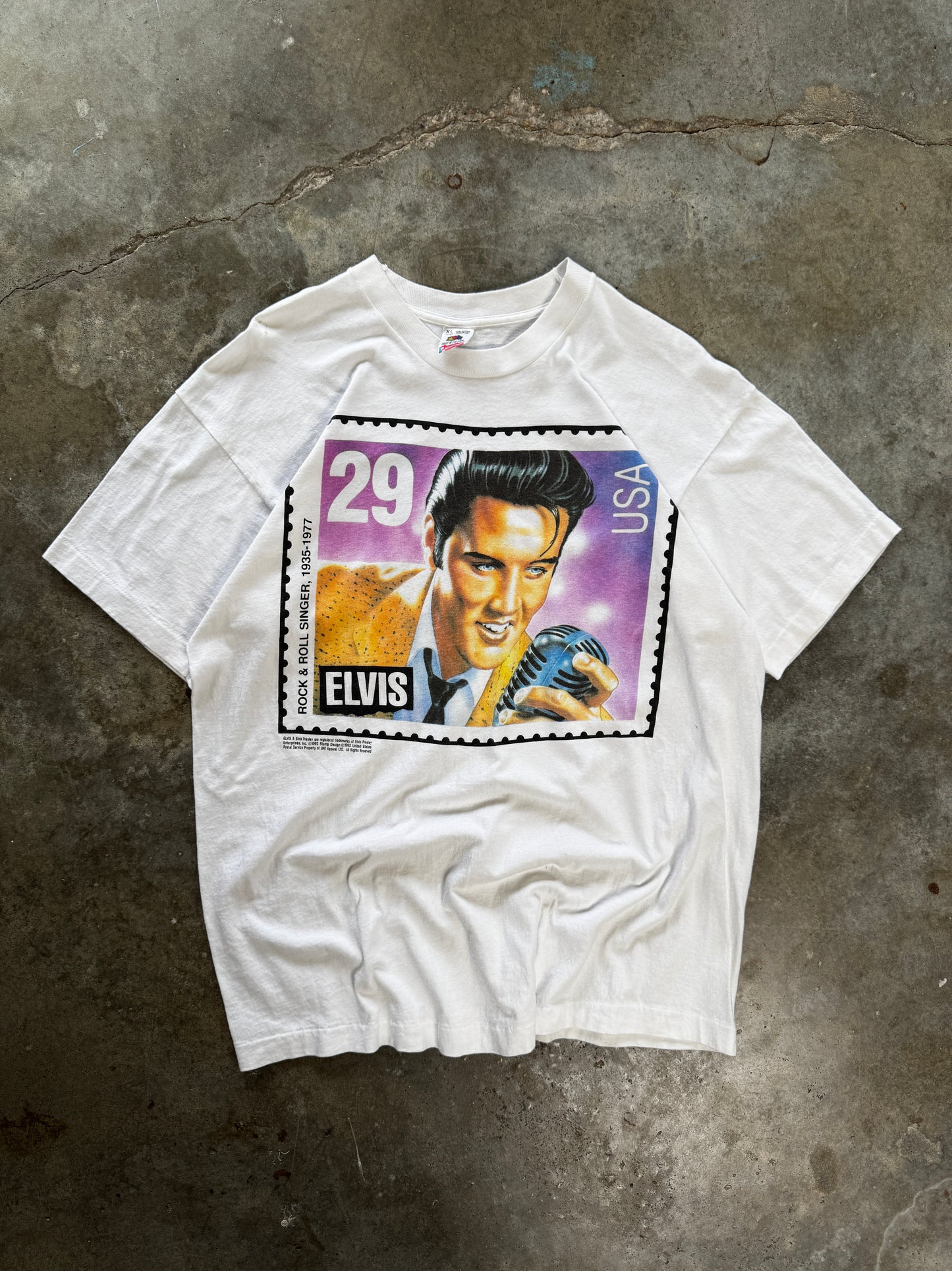 (XL) Vintage Elvis Tee