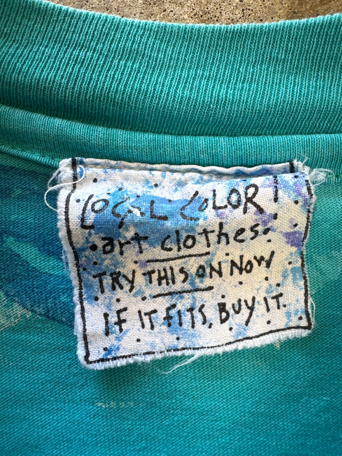 (L) Vintage Desert Lightning AOP Tee