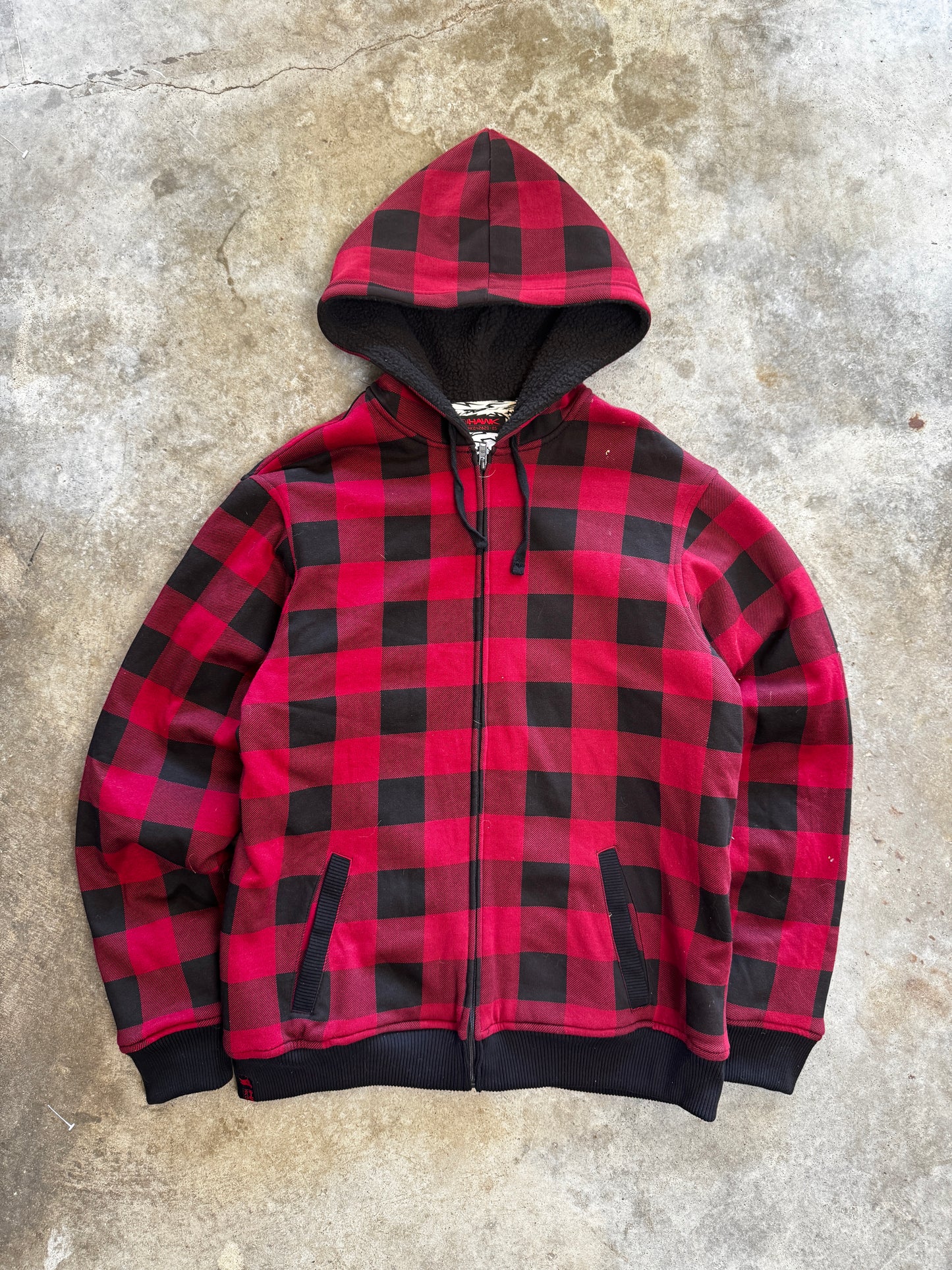(L) 00s Tony Hawk Sherpa-Lined Jacket